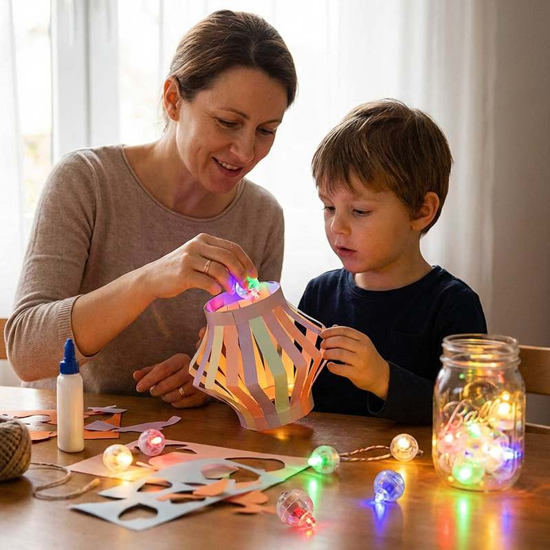 50 PCS Waterproof LED Balloon Lights for Decorations