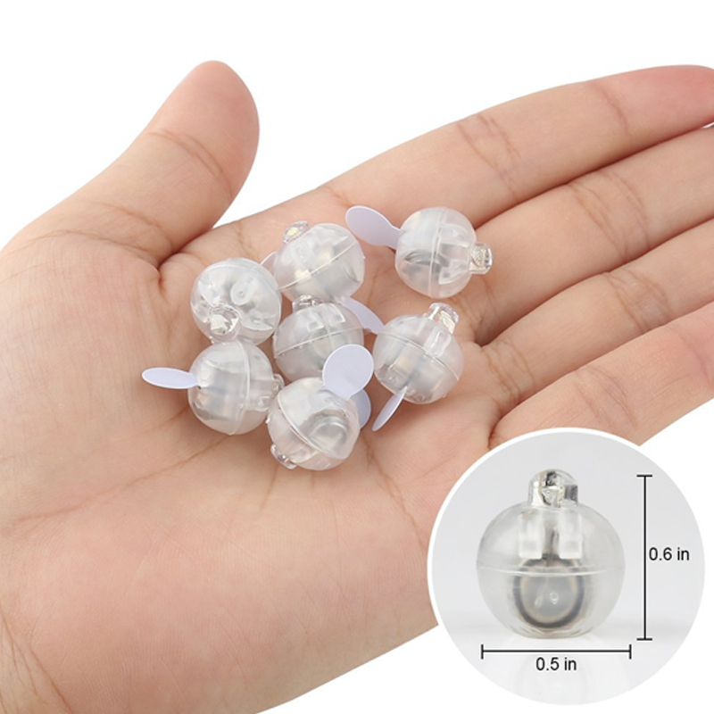 50 PCS Waterproof LED Balloon Lights for Decorations
