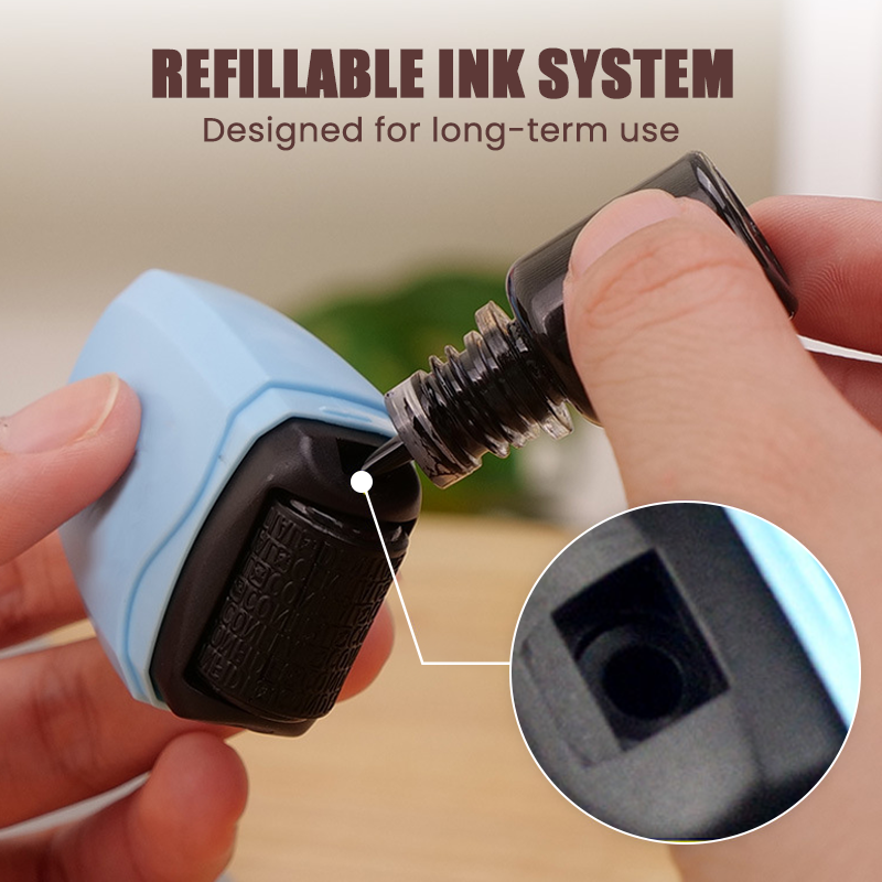 💞50K+ SOLD!🛡️ ✉️Privacy Roller Stamp – Hide personal info instantly. No shredding needed. Refillable & portable. 🔏✨
