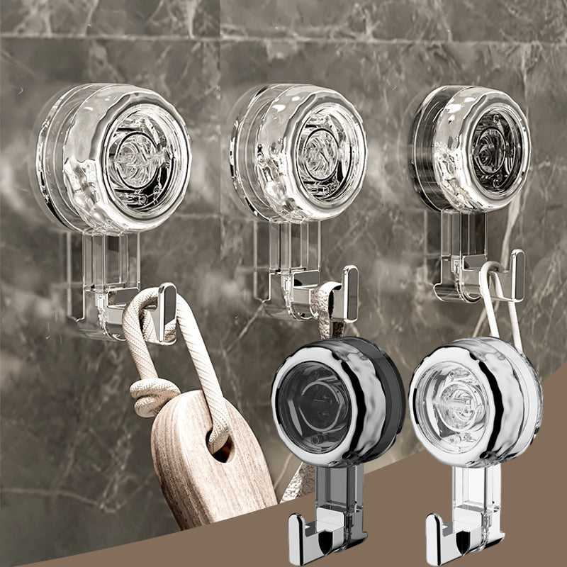 🔥 50% OFF! ✨ Punch-Free Swivel Vacuum Suction Cup Hooks – Rotating Suction Strong Fixation, No Drilling or Glue Marks & Water Splash Resistant – Electroplated Aesthetic Design for Kitchen, Bathroom & Door Organizing 🪝