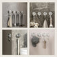 🔥 50% OFF! ✨ Punch-Free Swivel Vacuum Suction Cup Hooks – Rotating Suction Strong Fixation, No Drilling or Glue Marks & Water Splash Resistant – Electroplated Aesthetic Design for Kitchen, Bathroom & Door Organizing 🪝