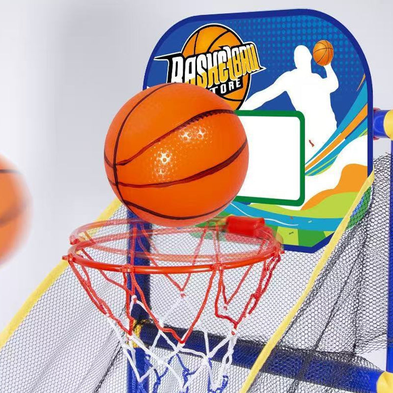 🥳2026 HOT SALE🥳💞50K+ SOLD!🏀🎯 50% OFF! Kids‘ Indoor Basketball Arcade Game – Auto ball return, sturdy & safe. 4 balls + pump included. Quick setup, endless fun! 🧒💨