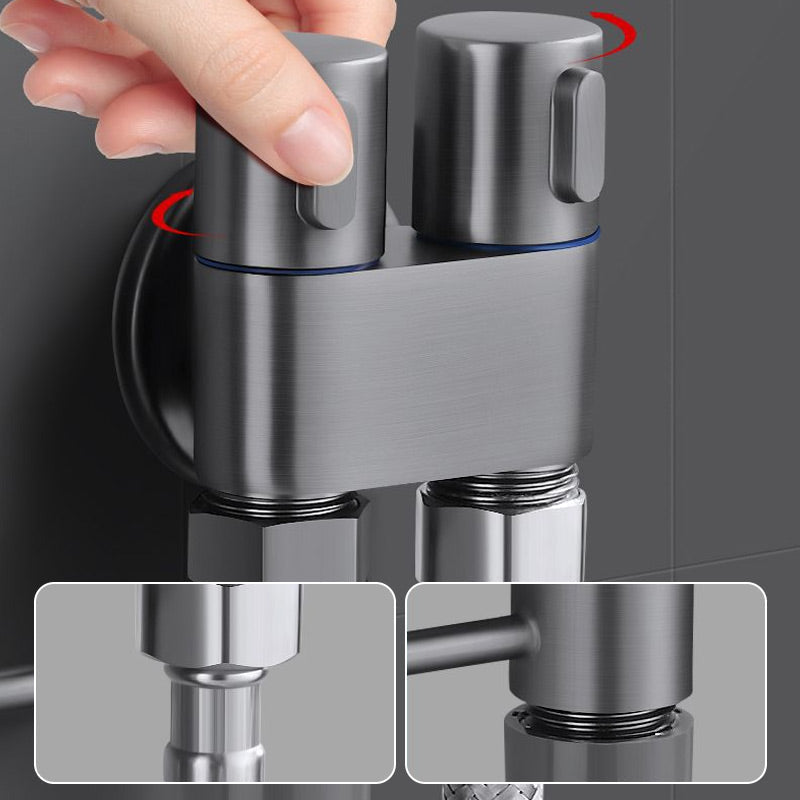 ⏳Time-Limited Special⏰1-In-2-Out Dual Control Valve & Bidet Sprayer Set