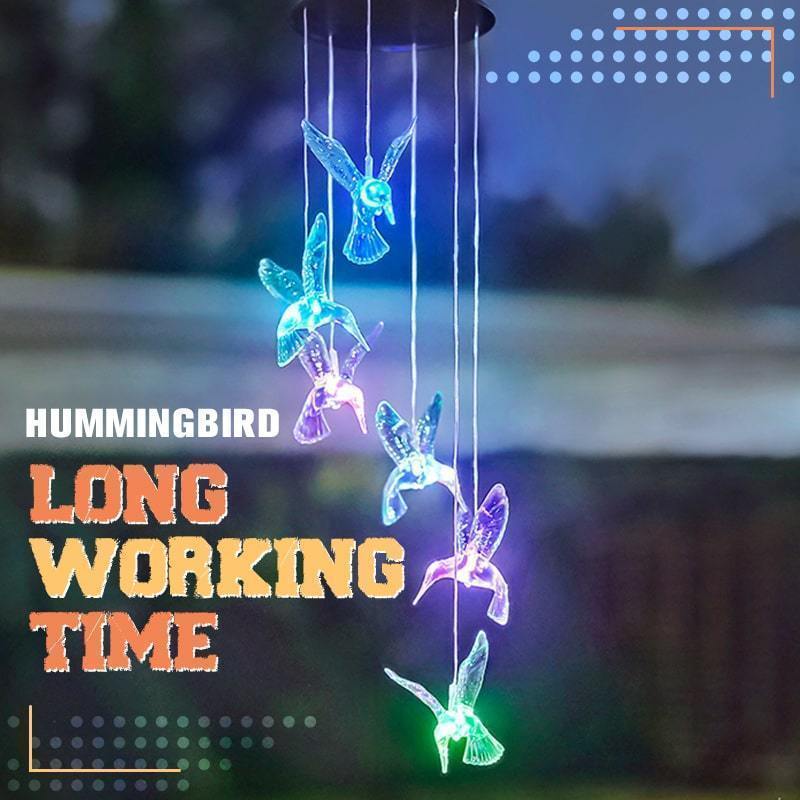 🦋 LIMITED‑TIME 50% OFF! 💣 Solar Butterfly Wind Chime Light – Colour‑Shift LED, Outdoor Hanging Decor ✨