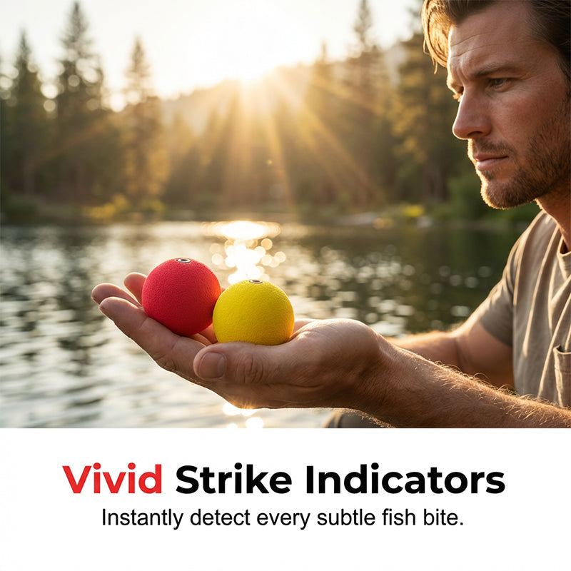 Complete Fishing Float & Sinker Rig Kit – High Visibility, Great Buoyancy, Portable 📦