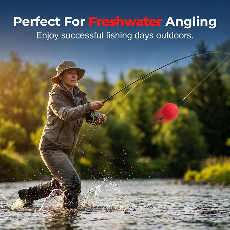 Complete Fishing Float & Sinker Rig Kit – High Visibility, Great Buoyancy, Portable 📦