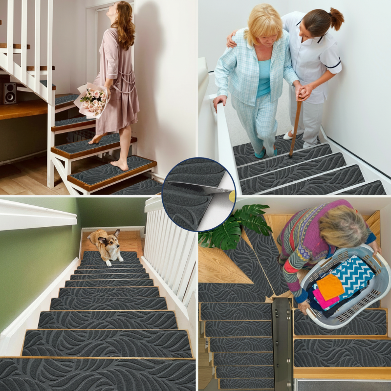 👣 LIMITED TIME 50% OFF! ✨ Self-Adhesive Anti-Slip Stair Tread Pads – Enhanced Safety, Durable Protection & Noise Reduction – Easy Install ✨