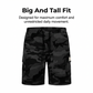 Men's Tactical Cargo Shorts – Multi-Pocket & Relaxed Fit – Camo Streetwear 💪