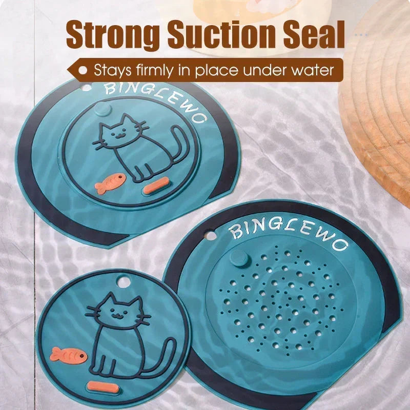 🚿 BUY 1 GET 1 FREE! ✨ Anti‑Clog & Odor‑Proof Drain Cover – Dual‑Function, Tight‑Seal, Cute‑Designed ✨