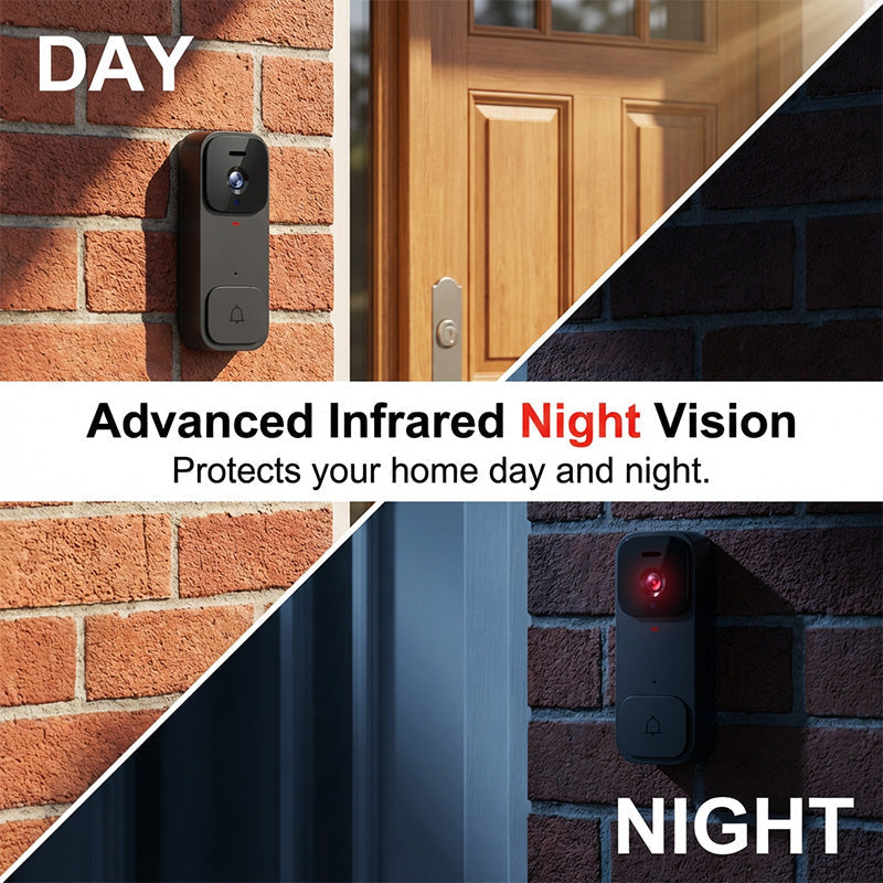 🏠⚡ LIMITED TIME 50% OFF! Smart Video Doorbell with 4.3" Display – Real-Time Monitoring & Two-Way Talk 🏡💖