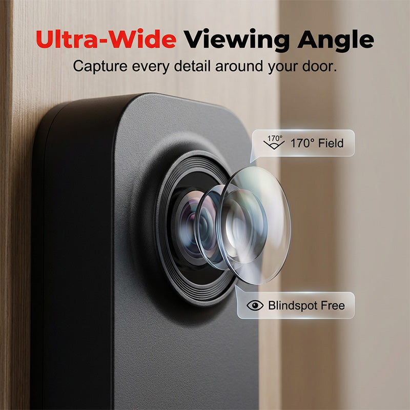 🏠⚡ LIMITED TIME 50% OFF! Smart Video Doorbell with 4.3" Display – Real-Time Monitoring & Two-Way Talk 🏡💖