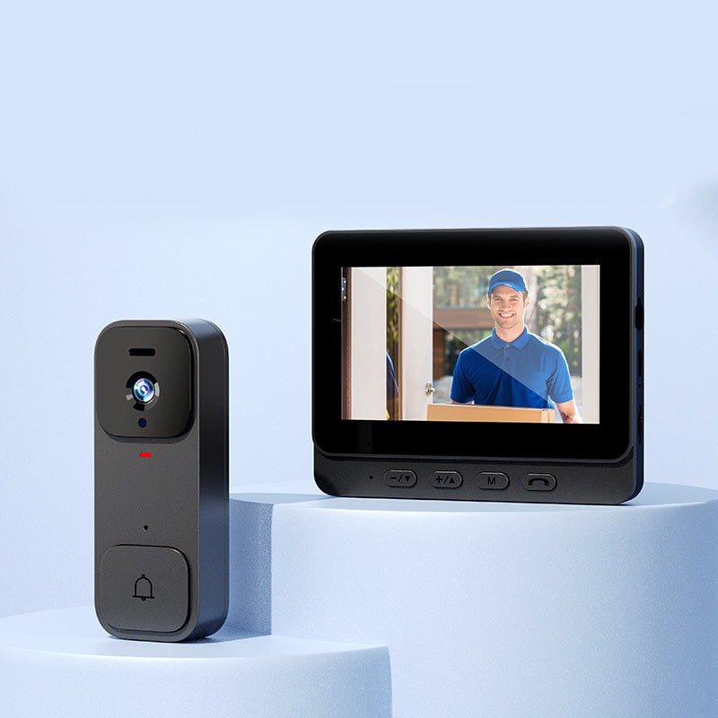 🏠⚡ LIMITED TIME 50% OFF! Smart Video Doorbell with 4.3" Display – Real-Time Monitoring & Two-Way Talk 🏡💖