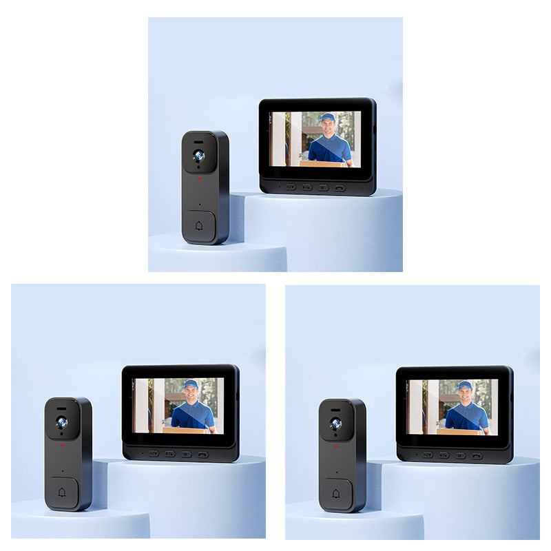 🏠⚡ LIMITED TIME 50% OFF! Smart Video Doorbell with 4.3" Display – Real-Time Monitoring & Two-Way Talk 🏡💖