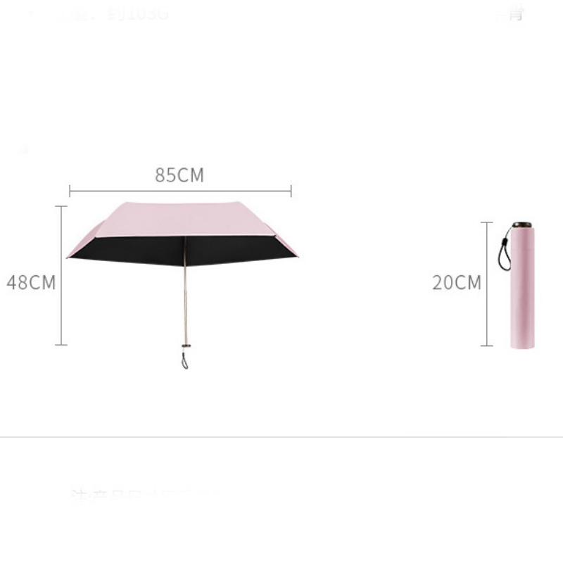 💖 LAST DAY SALE 50% OFF! ✨ Ultra-Light Sun & Rain Umbrella – 103g, UPF 50+, Carbon Fiber Frame – Compact & Pocket-Sized! ☂️