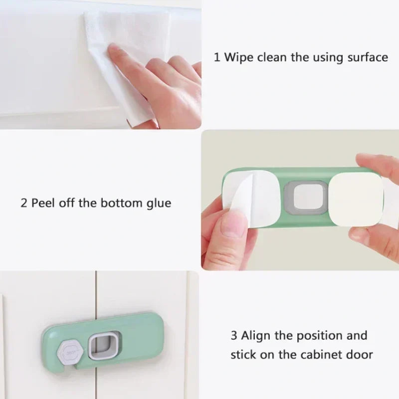 🔒 LIMITED-TIME 50% OFF ✨ Child Proof Refrigerator Locks — Strong Adhesive, Easy Install
