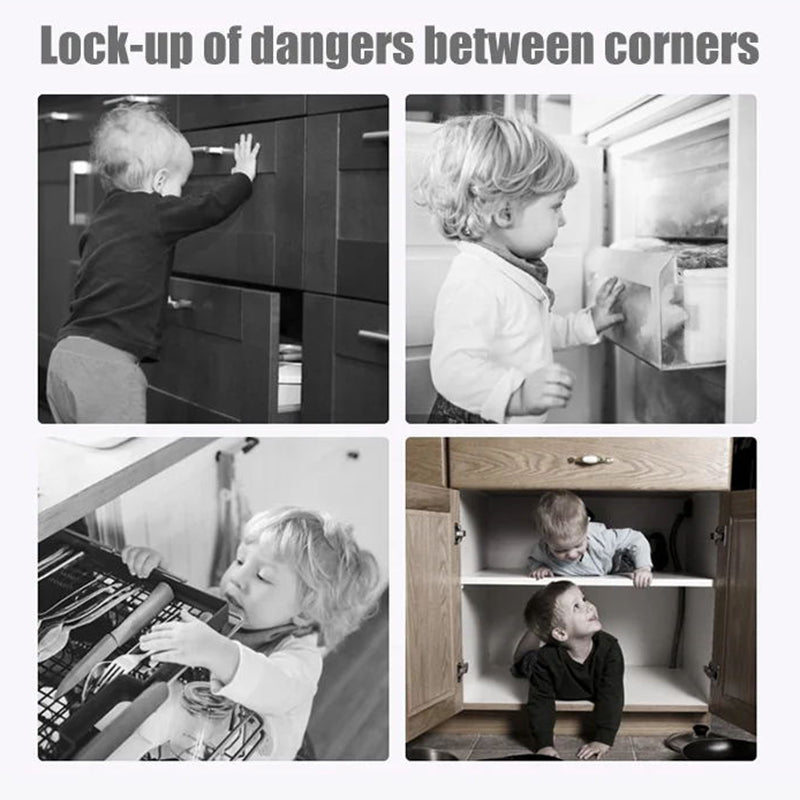 🔒 LIMITED-TIME 50% OFF ✨ Child Proof Refrigerator Locks — Strong Adhesive, Easy Install