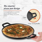 Non-Stick Cast Iron Griddle Pan with Handles
