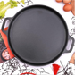 Non-Stick Cast Iron Griddle Pan with Handles