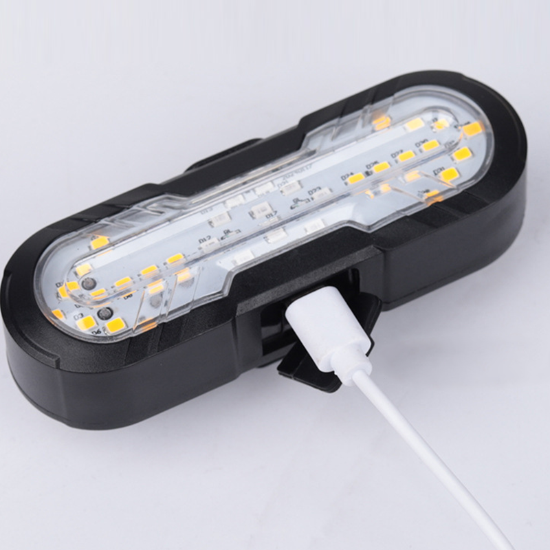 🎉 2026 Sale — Over 21,000 Sold!🚲 Smart Bike Tail Light With Wireless Remote‑USB Rechargeable Turn Signal Lamp 💡