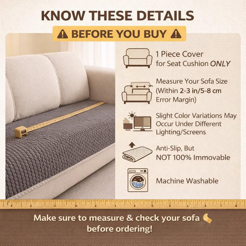 🛋️ LIMITED‑TIME 50% OFF! ✨ Thickened Non‑Slip Sofa Cover – Ultra‑Soft, Washable, Pet‑friendly 🐾