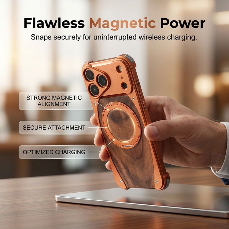 📢Minimalist Phone Case with Rotating Ring Stand