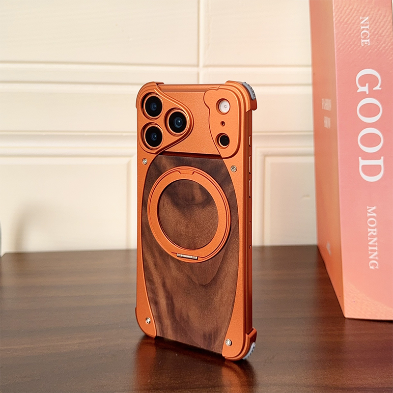 📢Minimalist Phone Case with Rotating Ring Stand