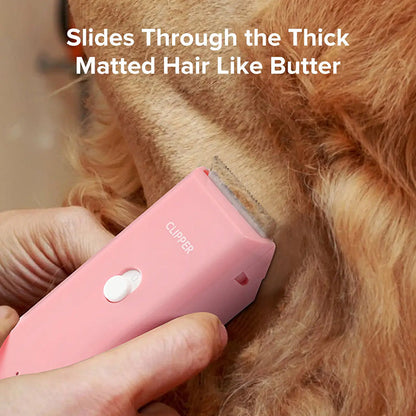 🔥Huge 50% Off Limited Time! Quiet Cordless Pet Clipper 🐶 Sharp Ceramic Blade, IPX7 Waterproof, 90 Mins Long Battery Life🐾