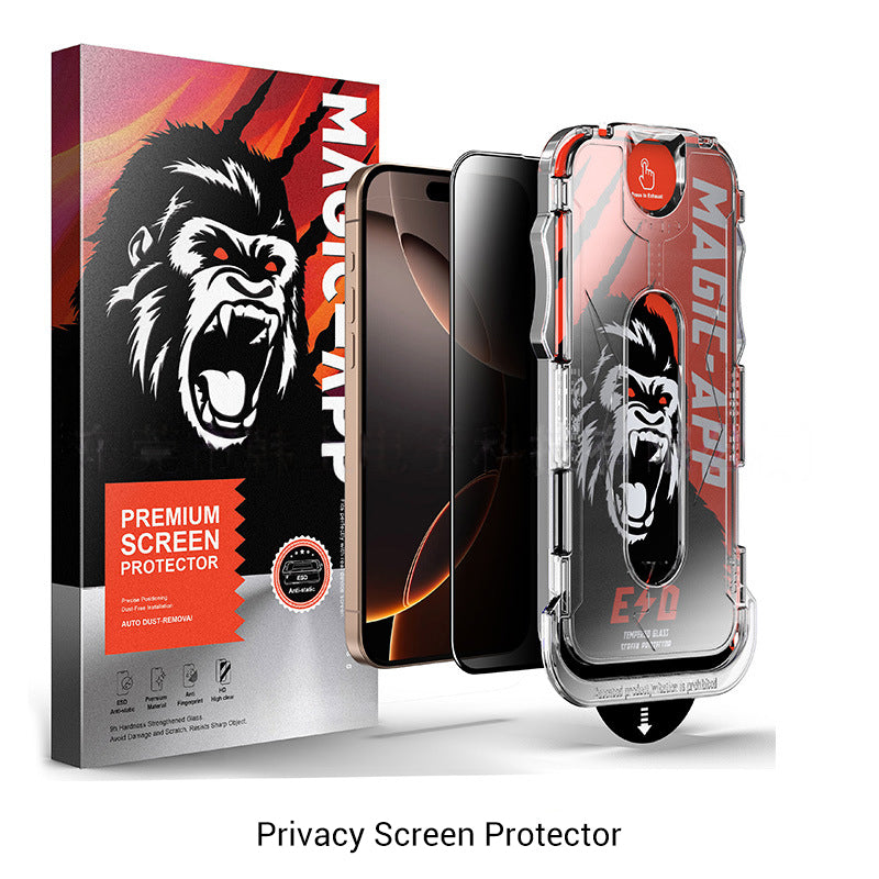 HD & Privacy Screen Protector with Dust Removal Tool