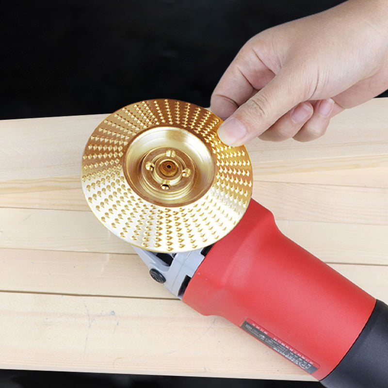 ⚙️ LIMITED-TIME 50% OFF! ✨ Wood Angle Shaping Wheel – Fast-Cut, Sharp, Wear-Resistant, for Angle Grinder ✨
