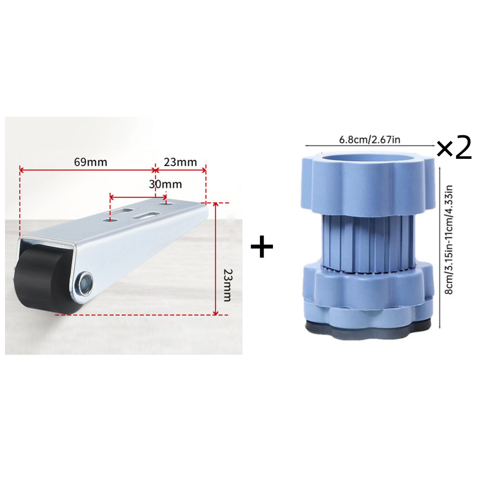 ⏳Time-Limited Special⏰Smooth Quiet Directional Caster Wheel