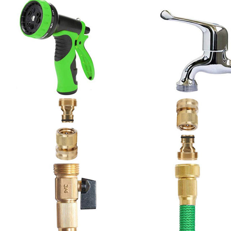 🔩 LIMITED-TIME 50% OFF! ✨ 3/4" Brass Quick Connect Fitting – Rust-Proof, Leak-Free, Universal 💧