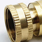 🔩 LIMITED-TIME 50% OFF! ✨ 3/4" Brass Quick Connect Fitting – Rust-Proof, Leak-Free, Universal 💧