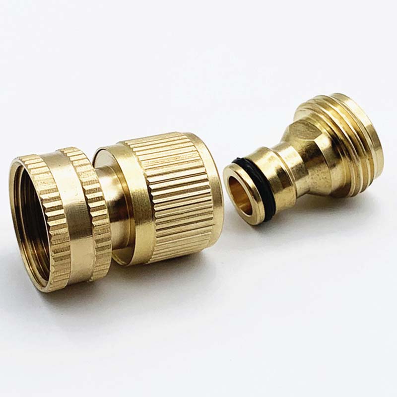 🔩 LIMITED-TIME 50% OFF! ✨ 3/4" Brass Quick Connect Fitting – Rust-Proof, Leak-Free, Universal 💧