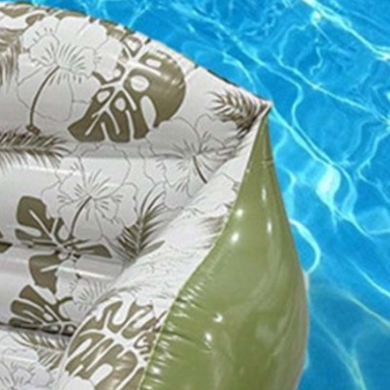 🏊‍♀️ LIMITED-TIME 50% OFF! ✨ U-Shaped Inflatable Pool Float – Ergonomic, Mesh Seat, Tropical Print 🌴