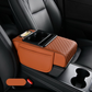 📢📢 50% OFF🚗5-in-1 Car Armrest Organizer – Console Cushion with Storage Bags, Cup Holder & Phone Slot