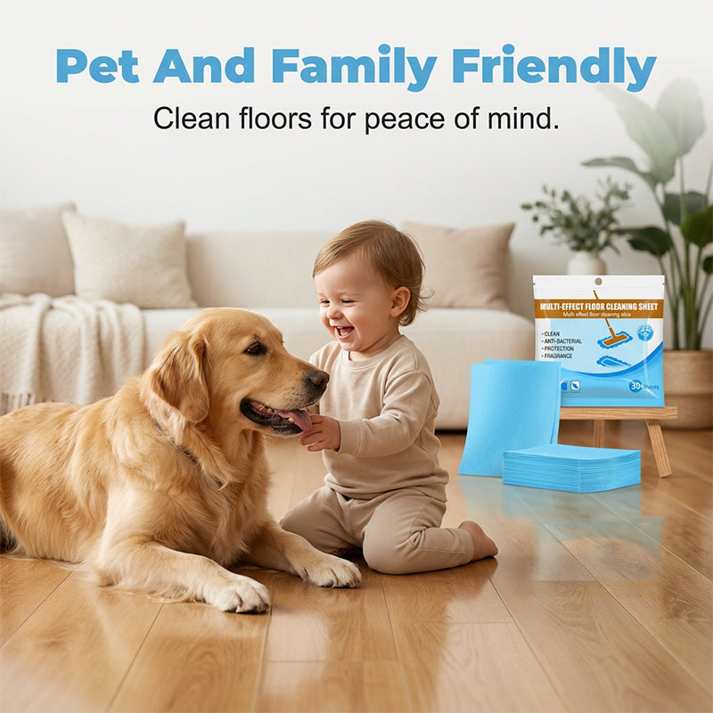 Multi-Effect Floor Cleaning Sheets