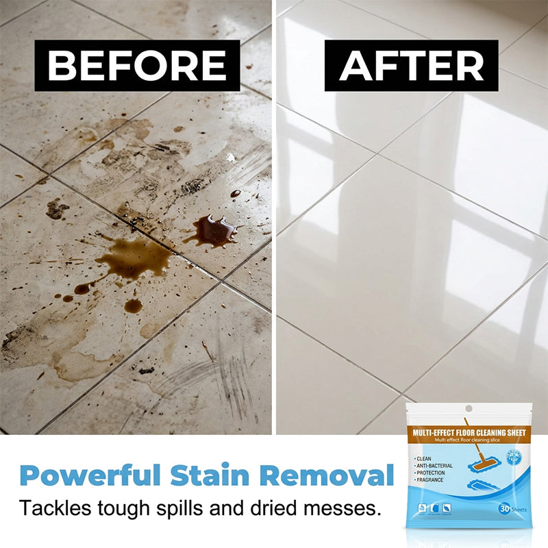 Multi-Effect Floor Cleaning Sheets