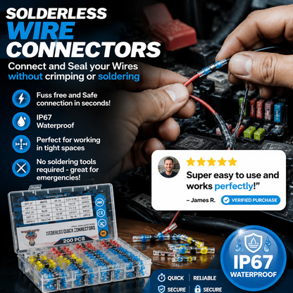 Waterproof Solder Seal Wire Connectors Kit