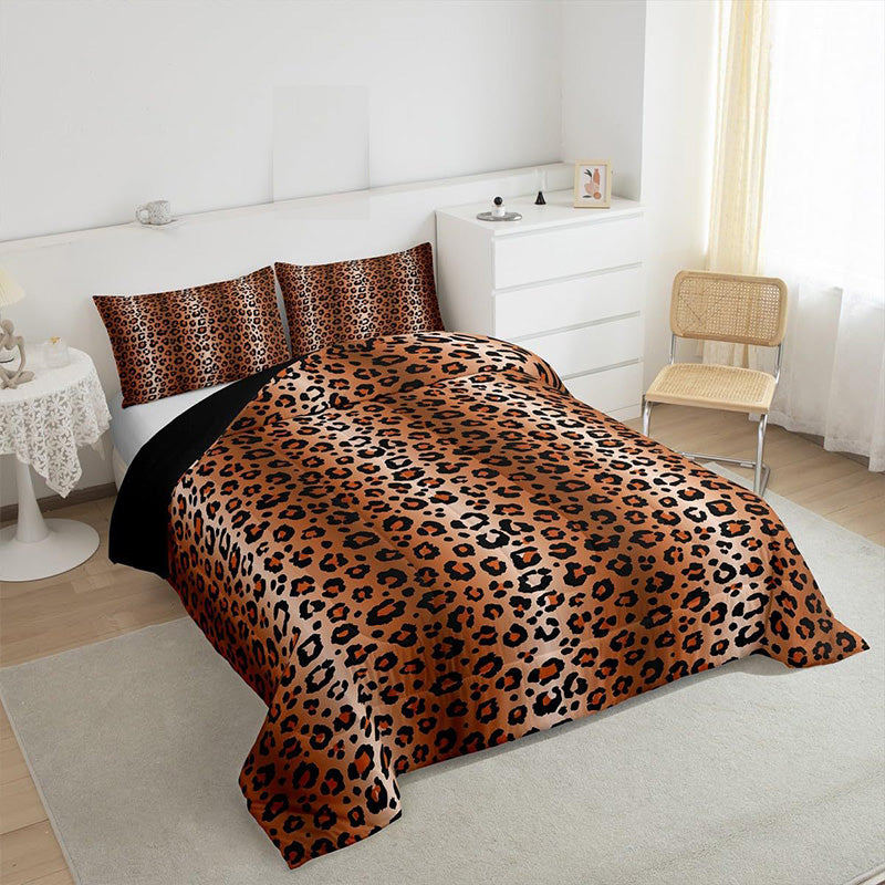 Bold Animal Print Bedding Set with Pillowcases