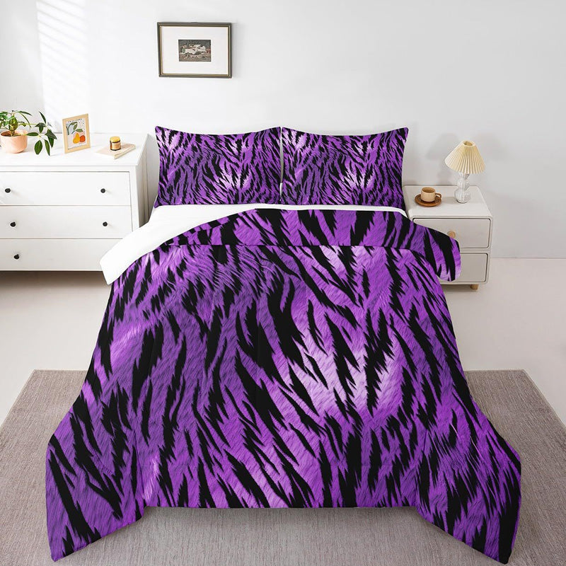 Bold Animal Print Bedding Set with Pillowcases