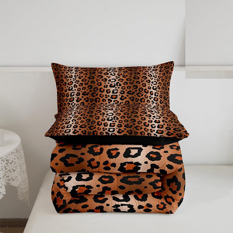 Bold Animal Print Bedding Set with Pillowcases
