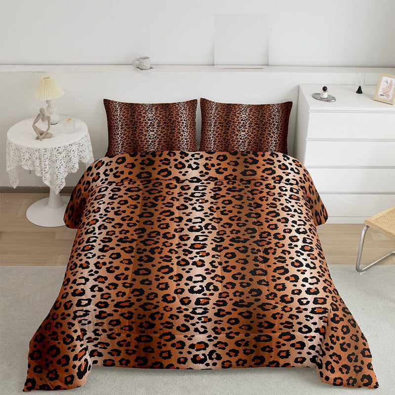 Bold Animal Print Bedding Set with Pillowcases
