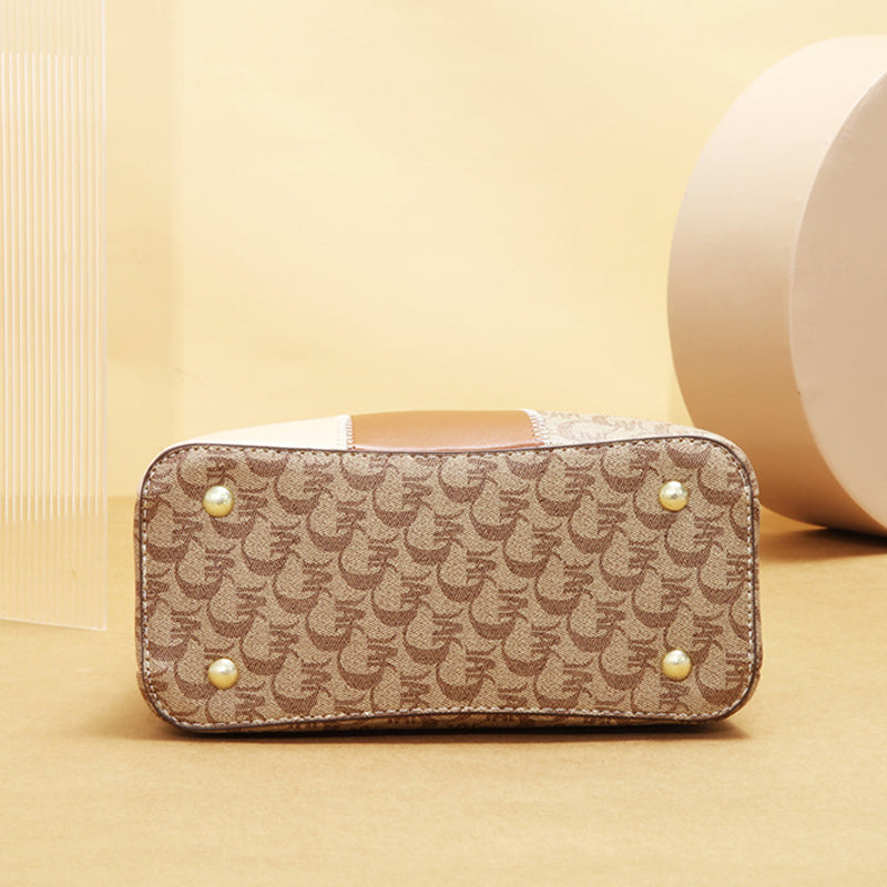 👜 LIMITED-TIME 50% OFF! ✨ Printed Bucket Bag – 3-Way Carry, Spacious, Retro Style 🌼