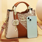 👜 LIMITED-TIME 50% OFF! ✨ Printed Bucket Bag – 3-Way Carry, Spacious, Retro Style 🌼