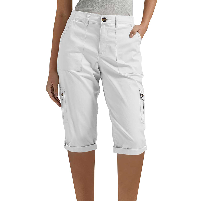 ⏳Time-Limited Special⏰Women's Casual Cargo Capri Pants – Utility Pockets, Comfort Fit, Versatile Style 🌟