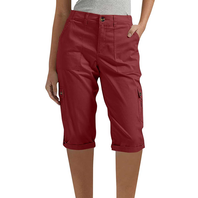 ⏳Time-Limited Special⏰Women's Casual Cargo Capri Pants – Utility Pockets, Comfort Fit, Versatile Style 🌟