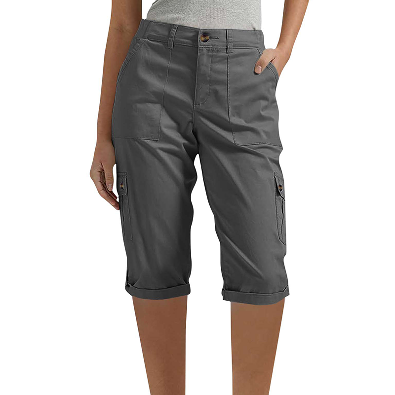 ⏳Time-Limited Special⏰Women's Casual Cargo Capri Pants – Utility Pockets, Comfort Fit, Versatile Style 🌟