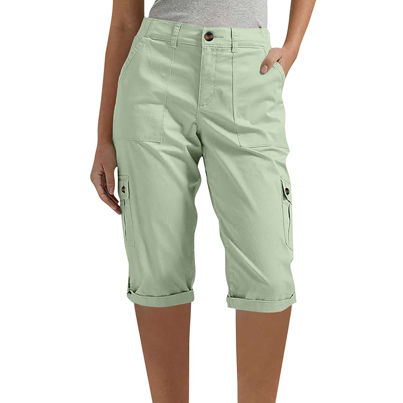 ⏳Time-Limited Special⏰Women's Casual Cargo Capri Pants – Utility Pockets, Comfort Fit, Versatile Style 🌟