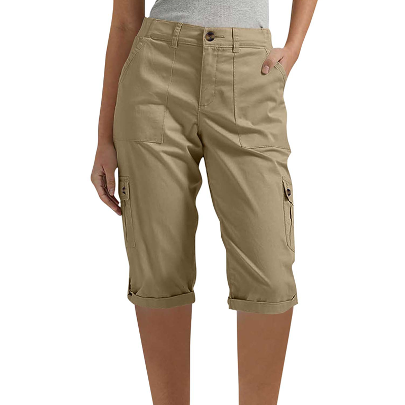 ⏳Time-Limited Special⏰Women's Casual Cargo Capri Pants – Utility Pockets, Comfort Fit, Versatile Style 🌟