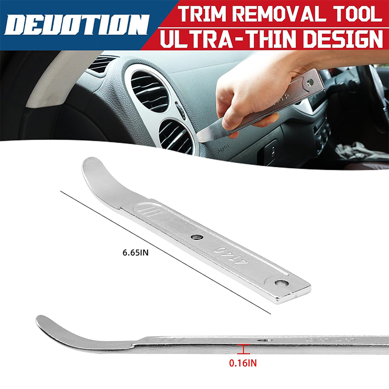 🔧 LIMITED-TIME 50% OFF! ✨ Car Trim Removal Tool – Ultra-Thin Edge, Durable Steel, Non-Slip Grip 🚗